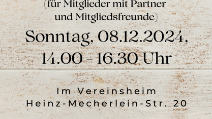 Seniorenkaffee am 2. Advent