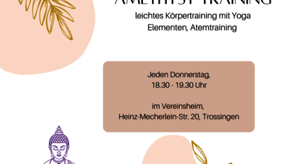 Neue Zeiten für Amethyst Training