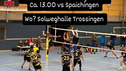 📣 Heimspiel der Volleyballer