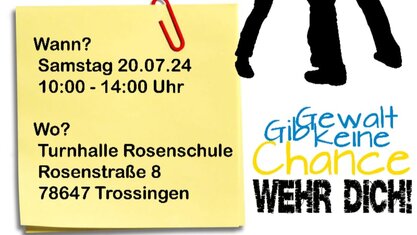 Selbstverteidigungskurs ab 14 Jahre
